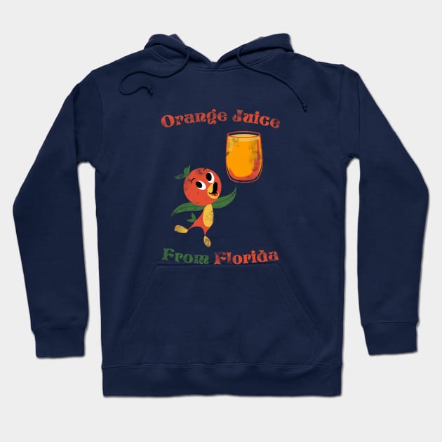 Orange Juice From Florida Hoodie by Lunamis